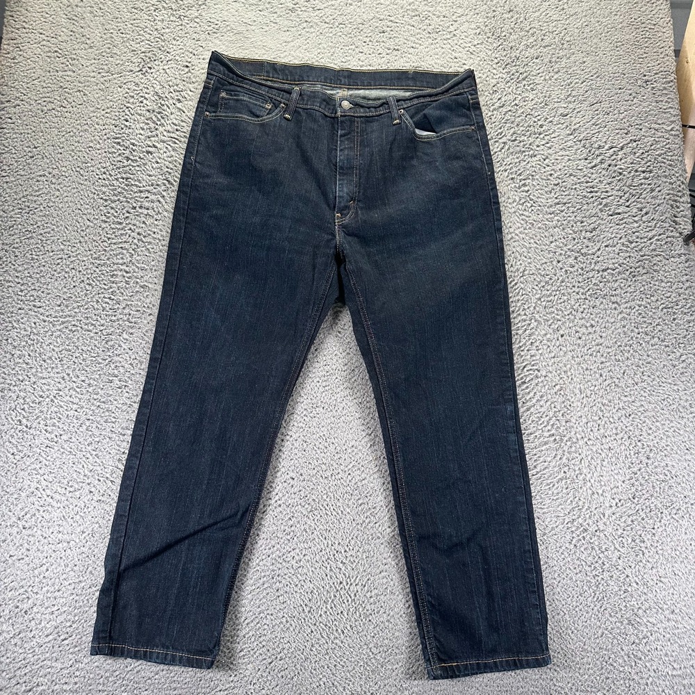 Levi's 541 Jeans Men's 40x28 Blue Cotton Denim Straight Travel Workwear Stretch